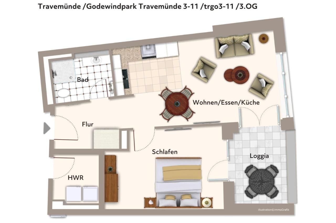 Godewindpark Travemünde Godewindpark Travemünde 3-11 *